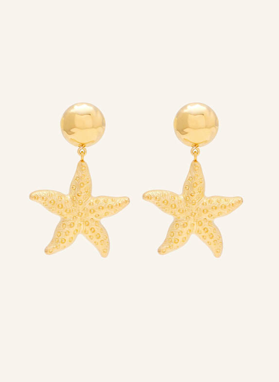 VANESSA BARONI Ohrhänger STARFISH EARRING GOLD by GLAMBOU GOLD