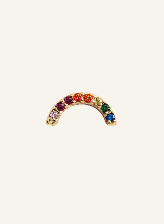 OHH LUILU Ohrringe RAINBOW STUDS by GLAMBOU GOLD