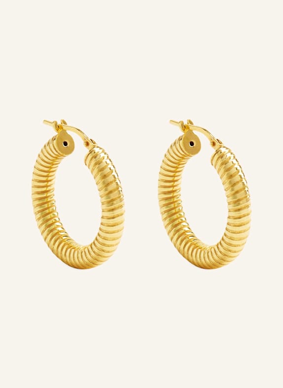 Pompidou Ohrringe SORAYA by GLAMBOU GOLD