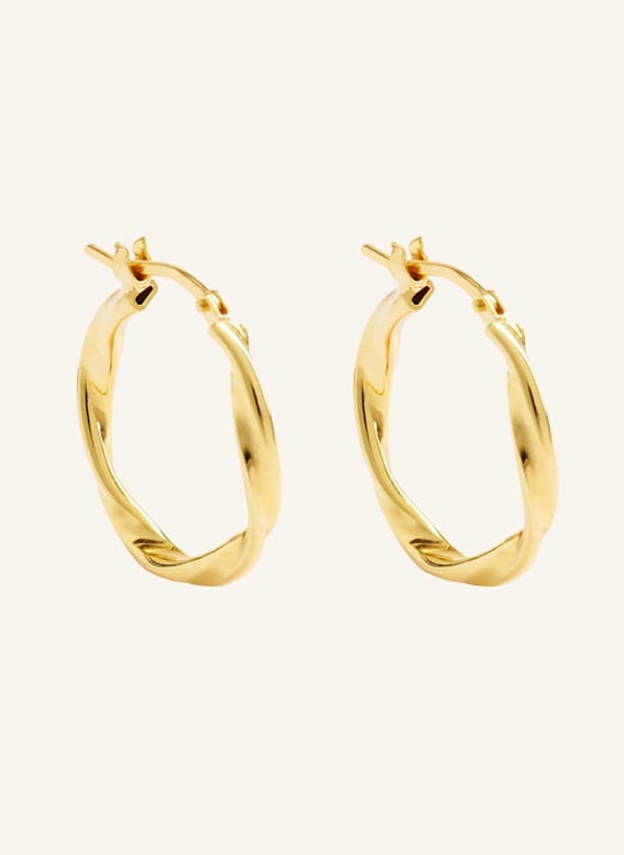 Pompidou Ohrringe PRIYA by GLAMBOU GOLD