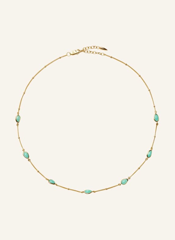 MISSOMA Halsketten MAGMA GEMSTONE CHARM CHOKER by GLAMBOU GOLD