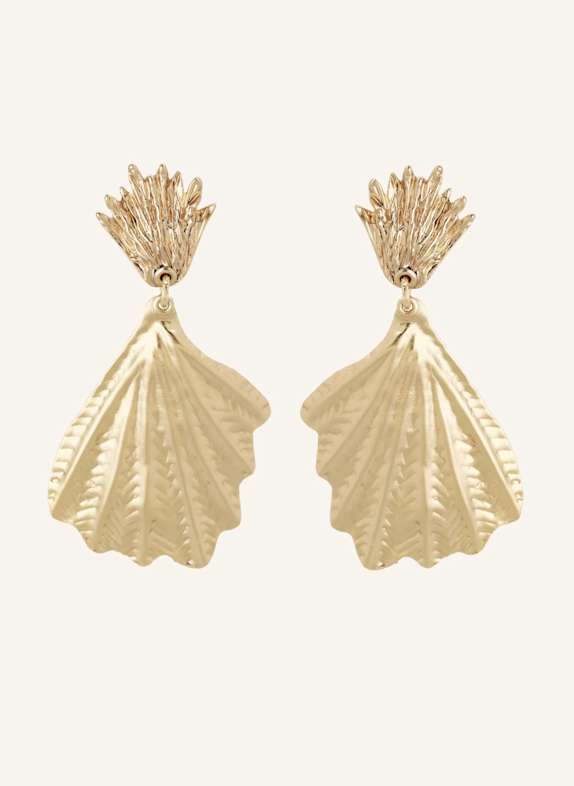 GAS BIJOUX Ohrhänger SHELL by GLAMBOU GOLD