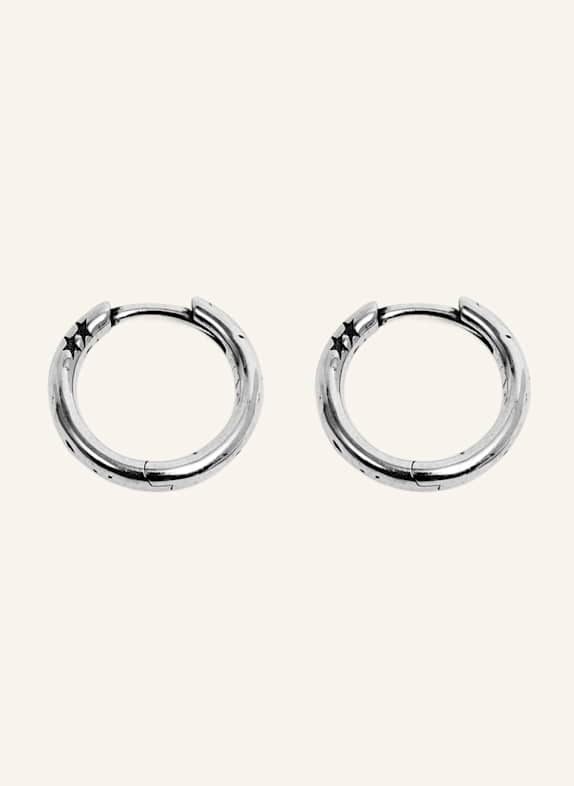 TwoJeys Creolen SLIM HOOPS by GLAMBOU SILBER