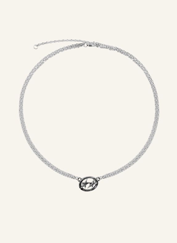 TwoJeys Halsketten ICON DOUBLE CHAIN NECKLACE by GLAMBOU SILBER