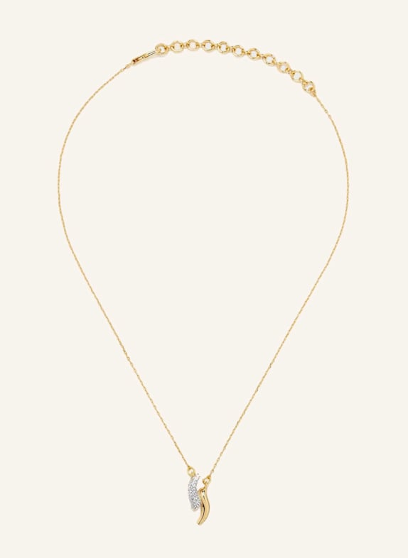 YOJ Halsketten POLO PAVE NECKLACE by GLAMBOU GOLD