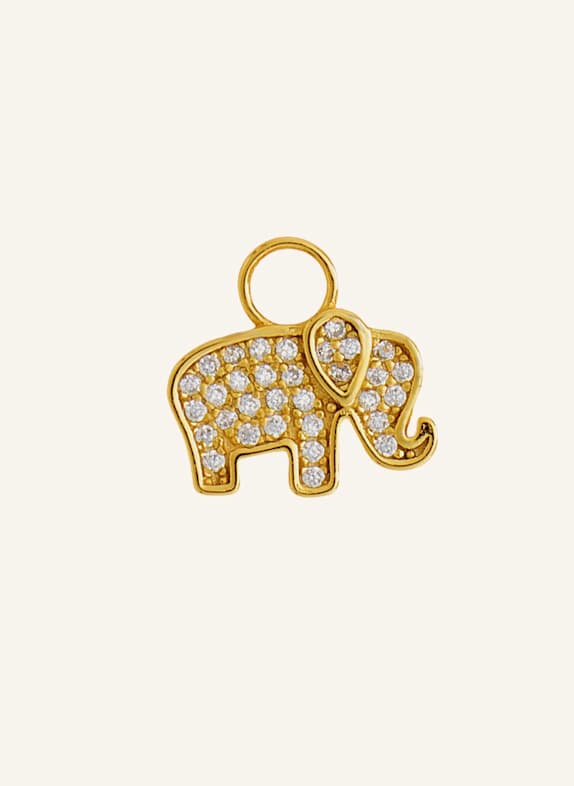 OHH LUILU Anhänger THE LUCKY ELEPHANT by GLAMBOU GOLD