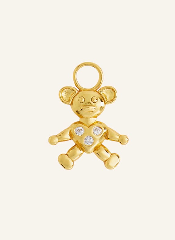 OHH LUILU Anhänger FREE BEAR HUGS by GLAMBOU GOLD