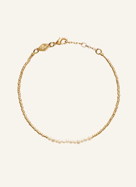 ANNI LU Armband SLIM PEARLY by GLAMBOU GOLD
