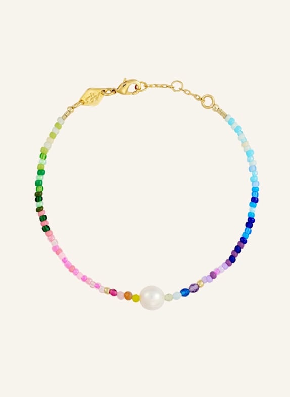 ANNI LU Armband CAPRI NEON RAINBOW by GLAMBOU GOLD