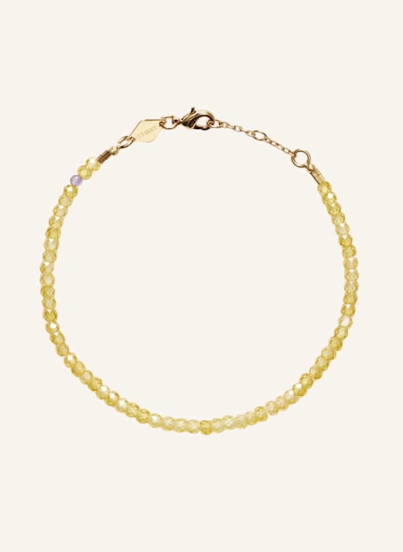 ANNI LU Armband TAN LINE CITRUS by GLAMBOU GOLD