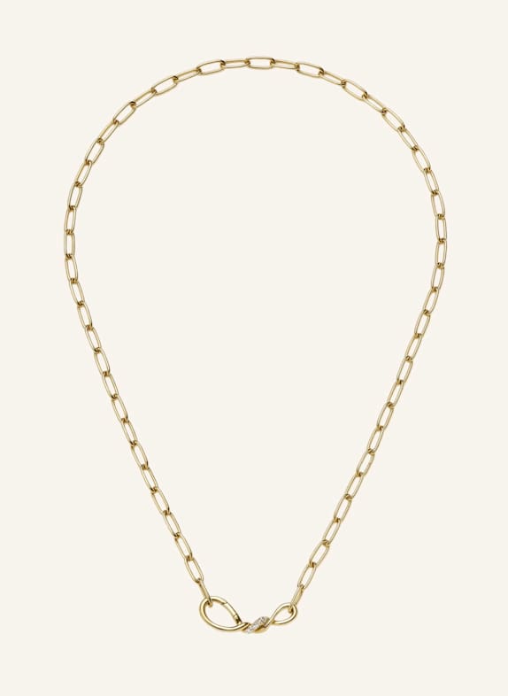 MISSOMA Halsschmuck MOLTEN SNOW PAPERCLIP by GLAMBOU GOLD