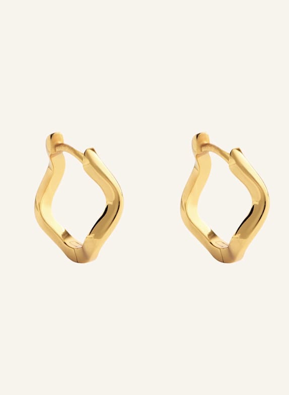 OHH LUILU Kreolen CIANA LARGE by GLAMBOU GOLD