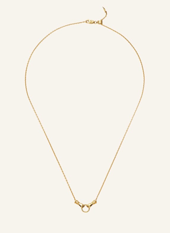 MISSOMA Halsketten HARRIS REED MINI IN GOOD HANDS SLIDER by GLAMBOU GOLD