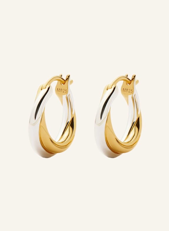 MISSOMA Creolen LUCY WILLIAMS ENTWINE SMALL HOOPS by GLAMBOU GOLD