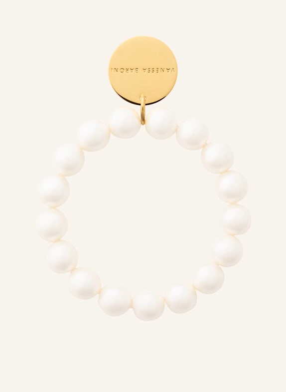 VANESSA BARONI Armband MINI BEADS FLEX BRACELET PEARL by GLAMBOU GOLD
