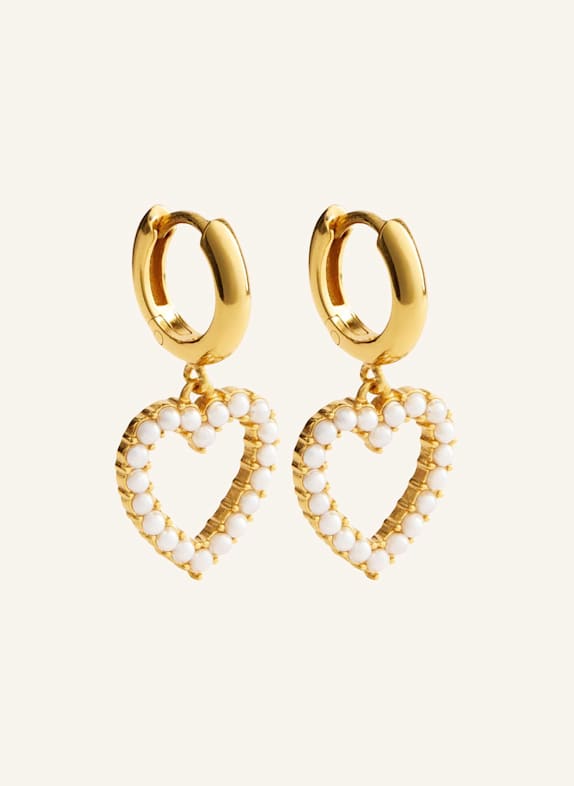 OHH LUILU Creolen ETERNAL HEART by GLAMBOU GOLD