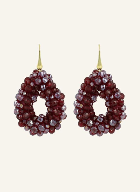 LOTT.gioielli Ohrhänger BERRY CHERRY LACQUER by GLAMBOU GOLD