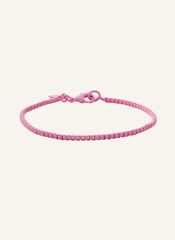CRYSTAL HAZE Armbänder PLASTALINA BRACELET CANDY PINK by GLAMBOU GOLD