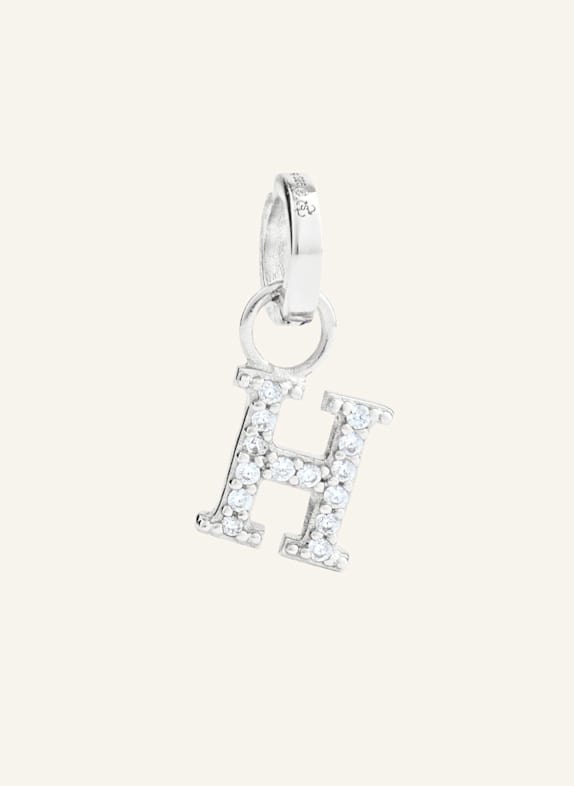 Pompidou Anhänger H by GLAMBOU SILBER