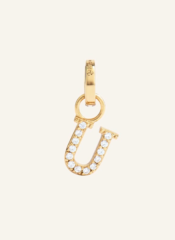 Pompidou Anhänger U by GLAMBOU GOLD