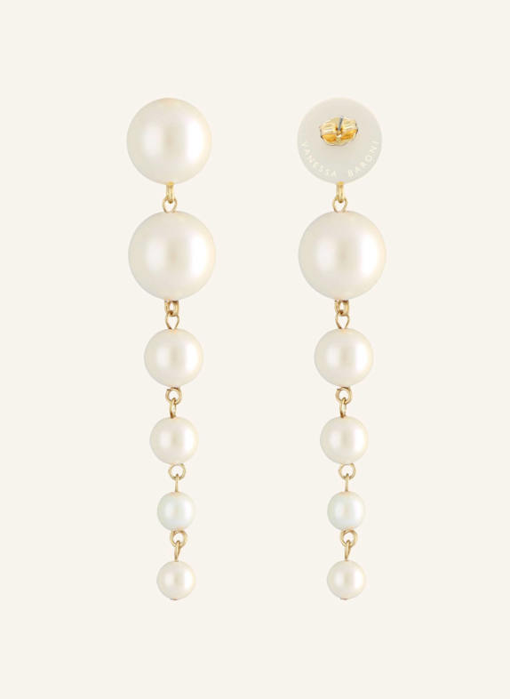 VANESSA BARONI Ohrhänger WATERFALL EARRING PEARL by GLAMBOU WEISS