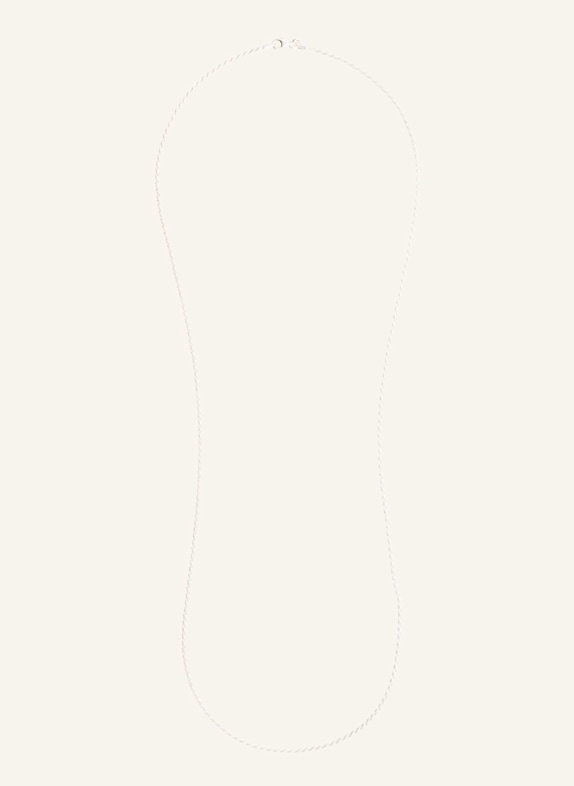 Pompidou Halsketten MINI RUBY LONG by GLAMBOU SILBER