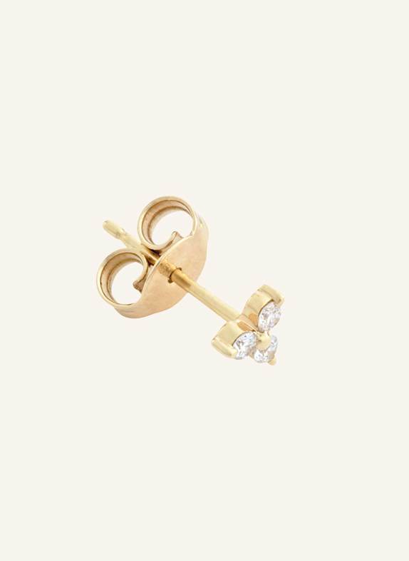 JUULS & KARATS Single-Stud Earrings TRINITY by GLAMBOU GOLD