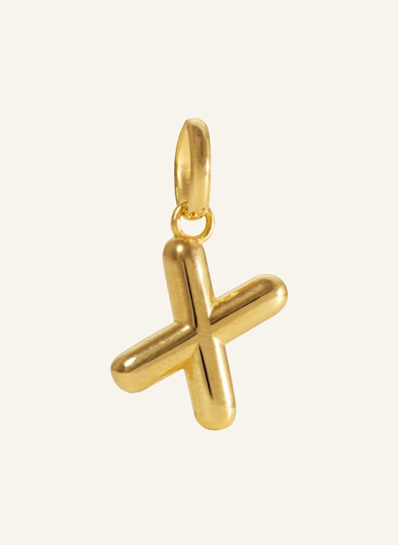 Pompidou Anhänger PUFFY LETTER X by GLAMBOU GOLD