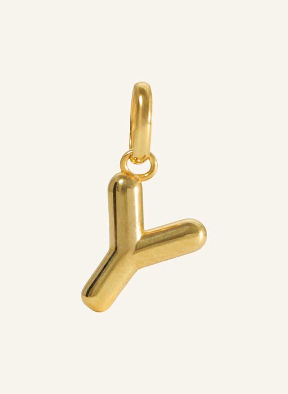 Pompidou Anhänger PUFFY LETTER Y by GLAMBOU GOLD