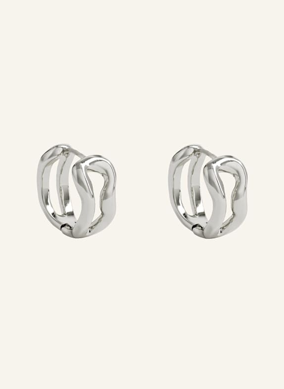 Pompidou Kreolen MELINA SCULPTED SMALL by GLAMBOU SILBER