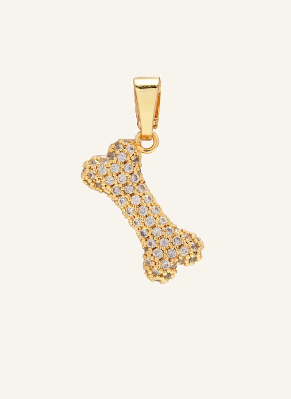 CRYSTAL HAZE Anhänger PUPPY LOVE by GLAMBOU GOLD