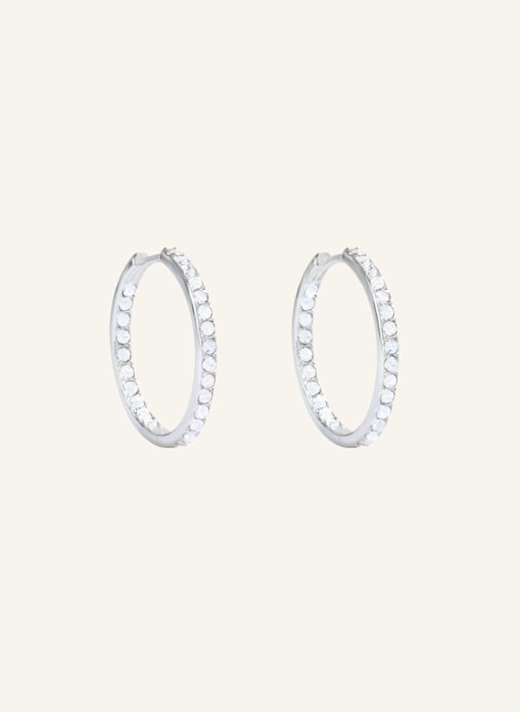 Pompidou Ohrringe LILLIAN MEDIUM PAVé by GLAMBOU SILBER