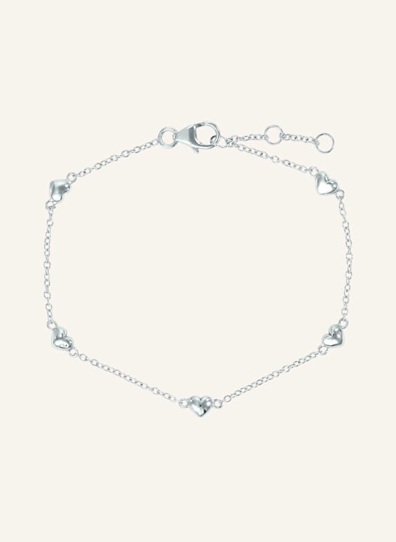 OHH LUILU Armbänder MINI LOVE PATH by GLAMBOU SILBER