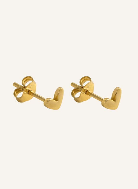 OHH LUILU Ohrstecker TINY LOVE by GLAMBOU GOLD