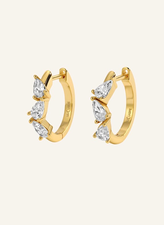 Lili Claspe Creolen LARGE BRYN HUGGIES by GLAMBOU GOLD