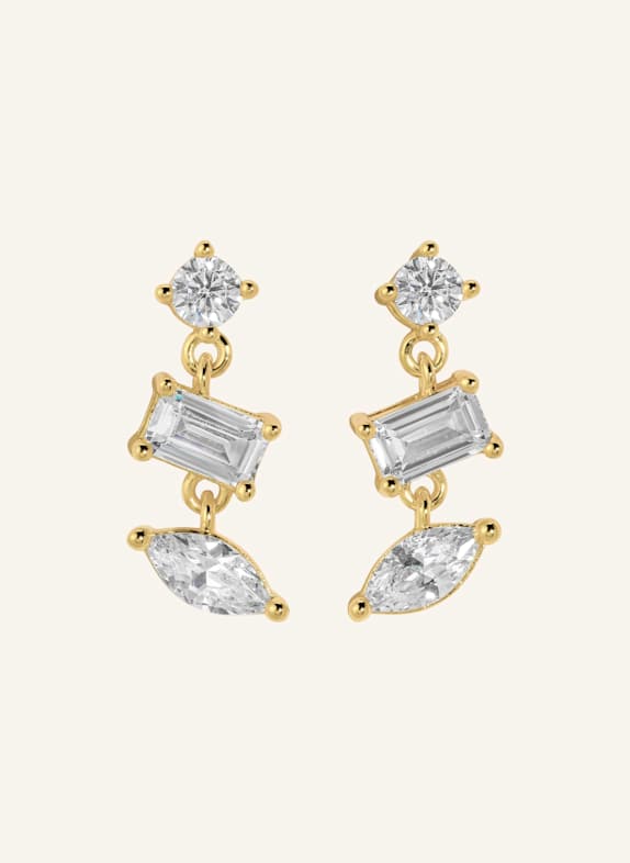 Lili Claspe Ohrhänger MAVIS TRIO STUDS by GLAMBOU GOLD