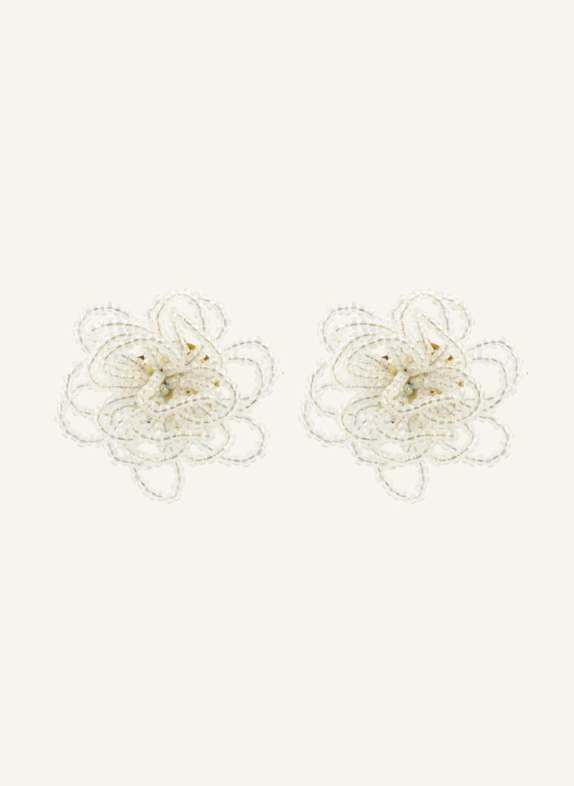 LOTT.gioielli Ohrhänger MAERLE KNOTTED EARRING S HOLO WHITE by GLAMBOU GOLD