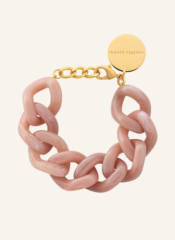 VANESSA BARONI Armbänder GREAT BRACELET BLUSH MARBLE by GLAMBOU GOLD
