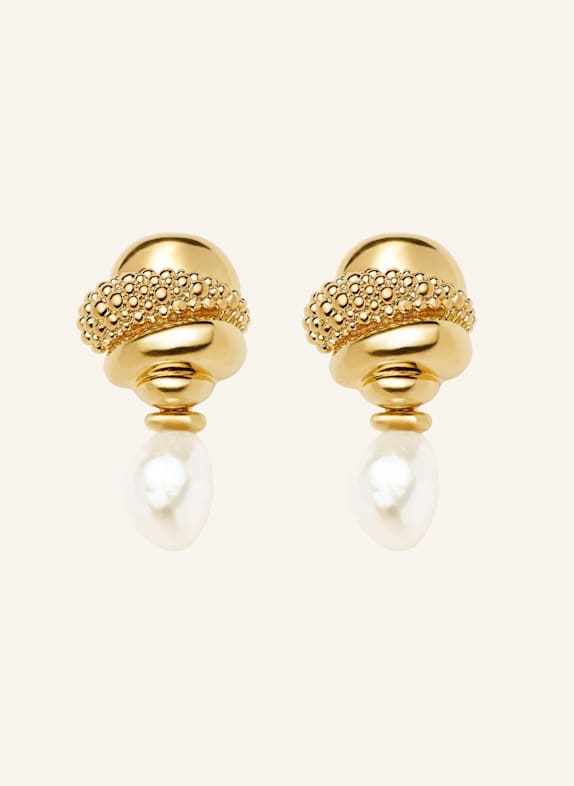MISSOMA Ohrhänger PEARL BAYA DETACHABLE DROP EARRINGS by GLAMBOU GOLD