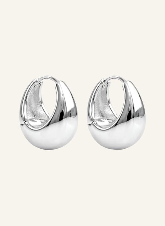 Pompidou Creolen SOFT BOLD HOOPS by GLAMBOU SILBER