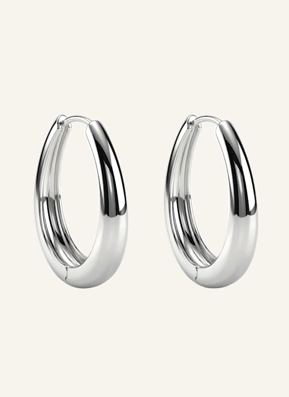 Pompidou Creolen DIVINE OVAL HOOPS by GLAMBOU SILBER