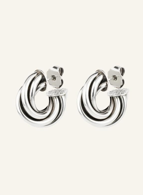 GAS BIJOUX Creolen ATIK MINI by GLAMBOU SILBER