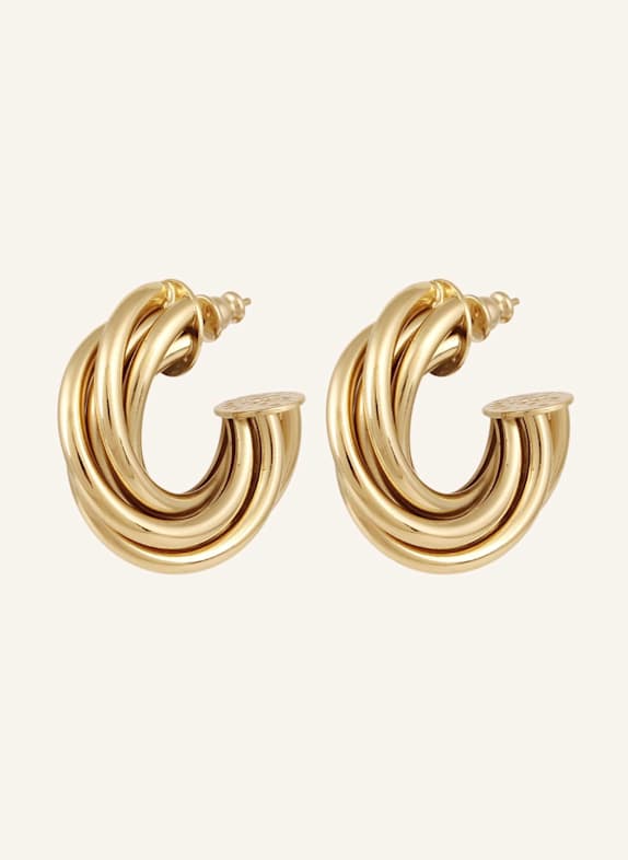 GAS BIJOUX Creolen ATIK MEDI by GLAMBOU GOLD