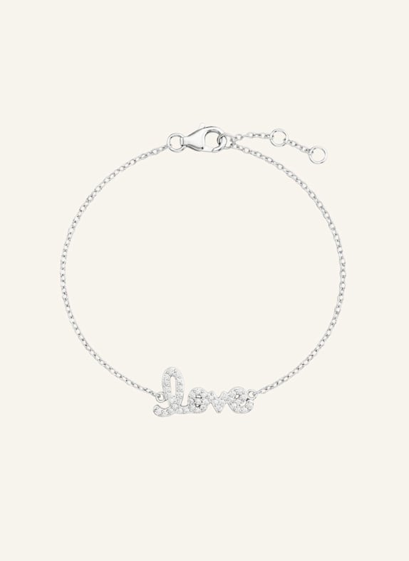 OHH LUILU Armband LOVE by GLAMBOU SILBER