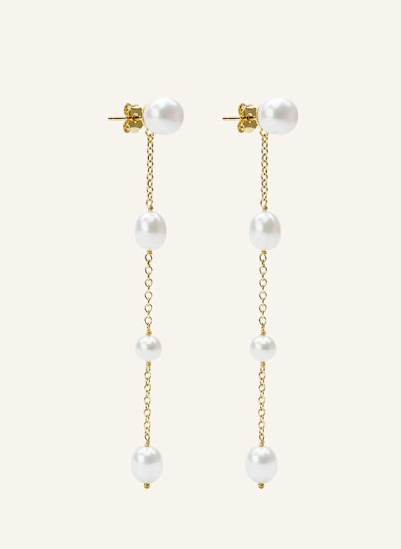 Pompidou Ohrhänger ADELINA PEARL by GLAMBOU GOLD