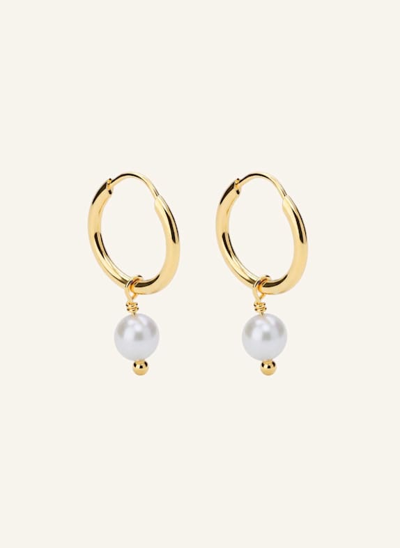 Pompidou Creolen AMELIA PEARL by GLAMBOU GOLD