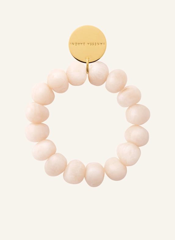 VANESSA BARONI Armband STONE FLEX BRACELET LATTE MARBLE by GLAMBOU GOLD