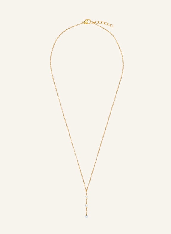 Pompidou Halsketten ASMA DROP by GLAMBOU GOLD