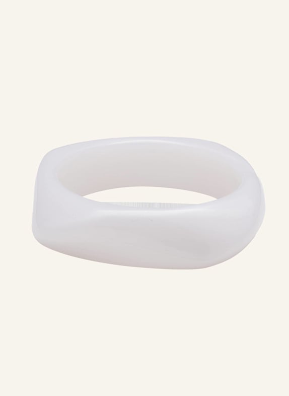 CRYSTAL HAZE Armbänder JELLY BANGLE WHITE by GLAMBOU WEISS