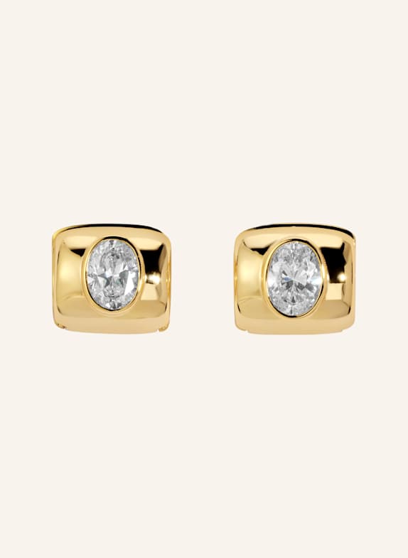 Lili Claspe Ohrstecker LUSTRE HOOPS by GLAMBOU GOLD